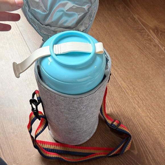 🩵 New - Insulated Food Containers with Felt Carrier - Picture 8 of 11